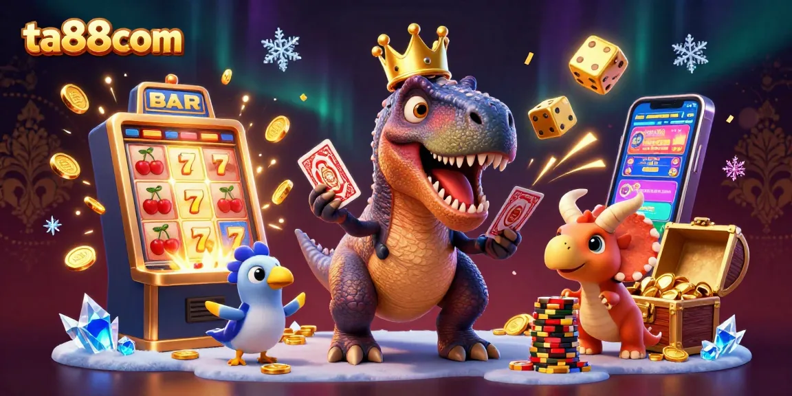 Join ta88com for thrilling casino adventures with vibrant 3D characters and dynamic gaming action!