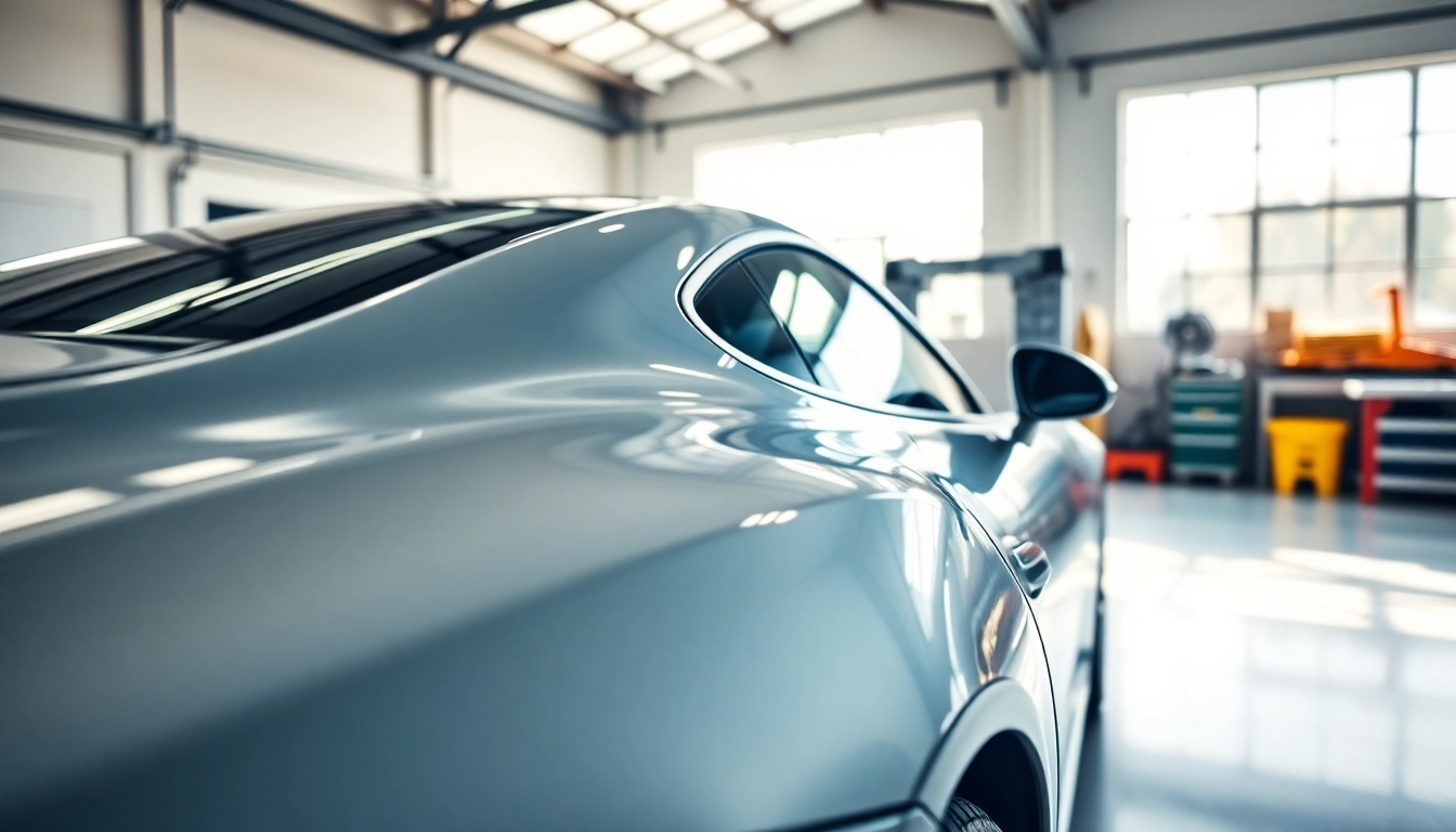 Protect your vehicle with expert paint protection film near me during installation.