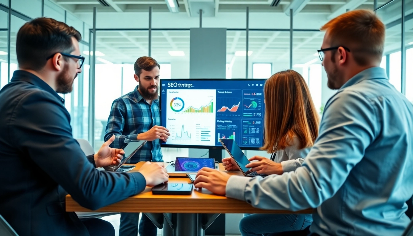 Optimize your Search Engine Optimization Clearwater with expert strategies in a modern office setting.