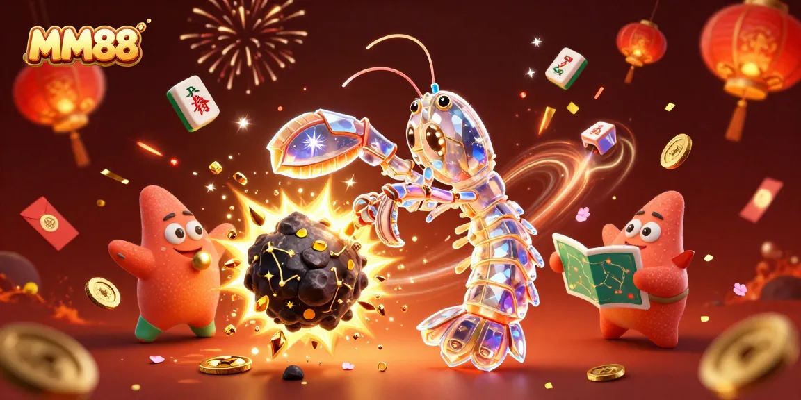 Engage with MM88's thrilling casino universe featuring a galactic samurai and treasure-filled asteroids.