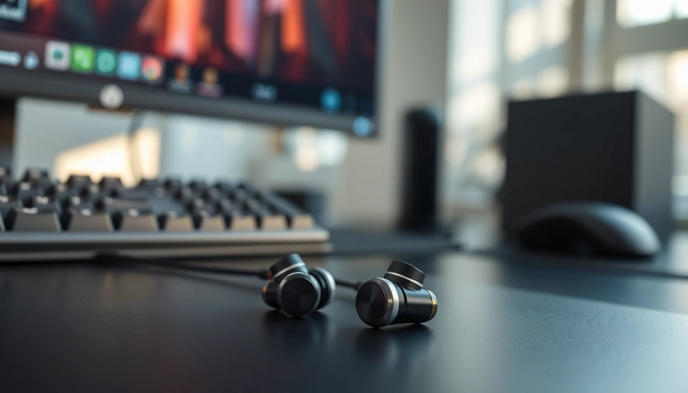 Experience high-quality audio with PRO60 Gaming Earbuds, designed for immersive gaming enjoyment.