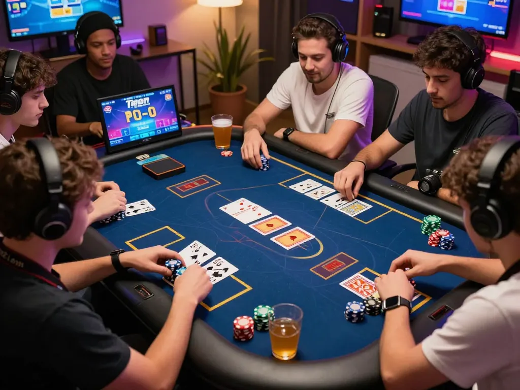Engaging players enjoying the Teen Patti Star APK game online with vibrant graphics.