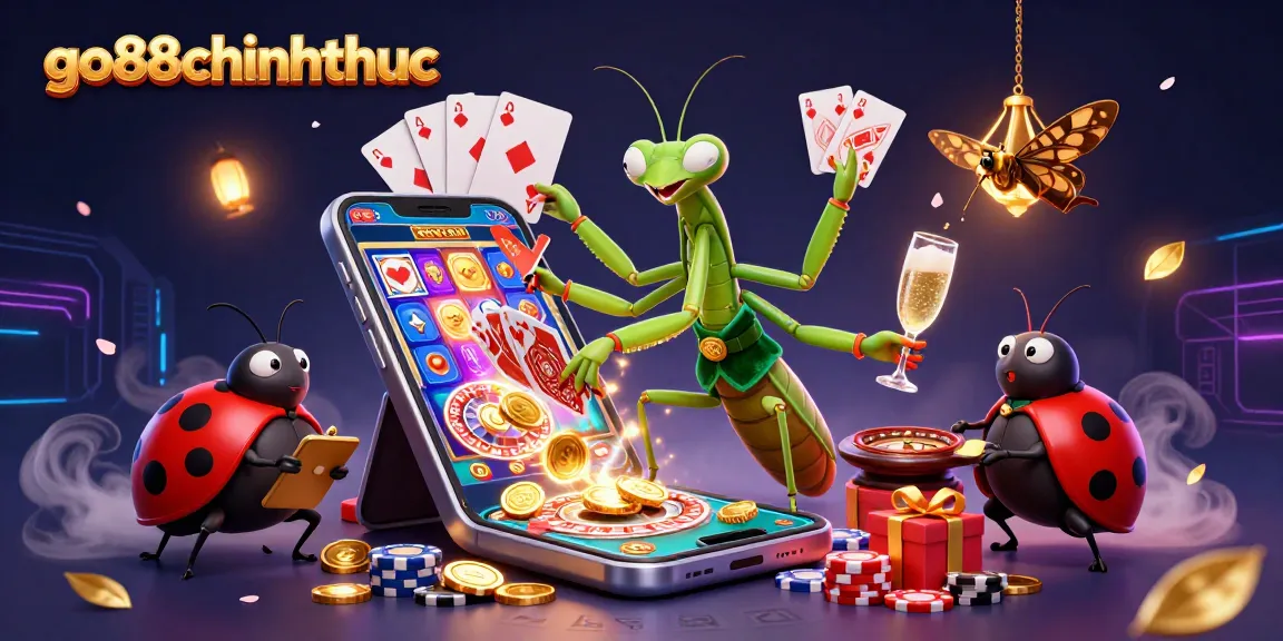 Engage with go88chinhthuc casino gameplay featuring a dynamic mantis card sharp and vibrant slot games.