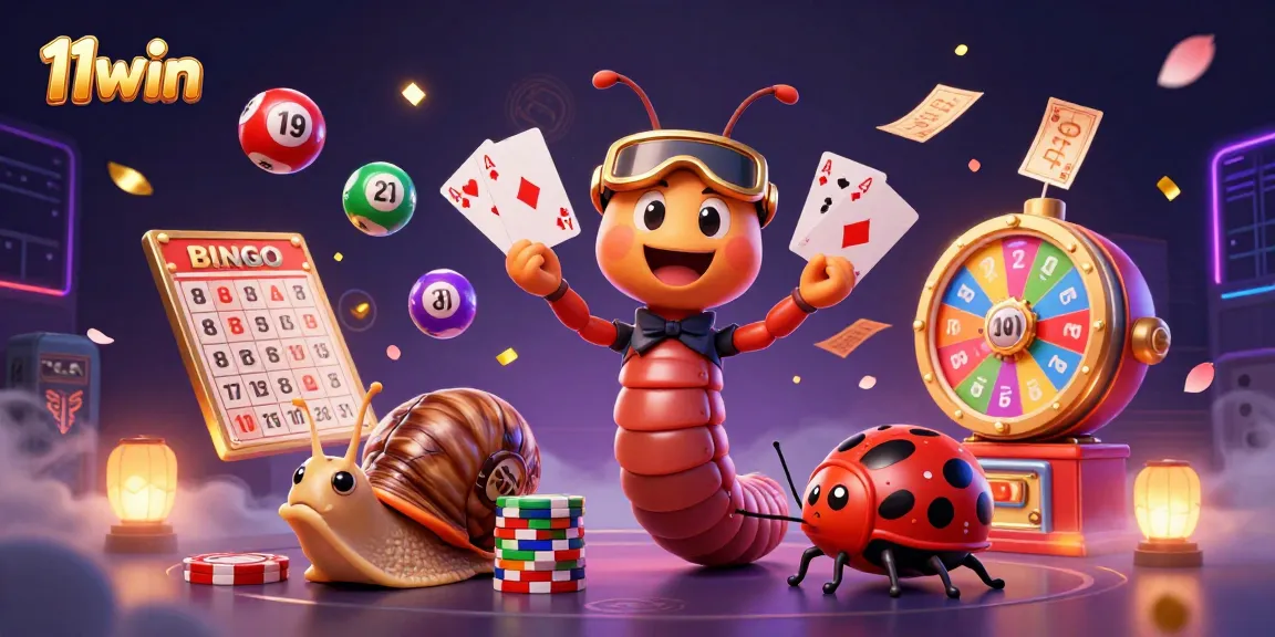 Engage with thrilling gambling action featuring a lively scene from 11win, packed with lottery fun and excitement.
