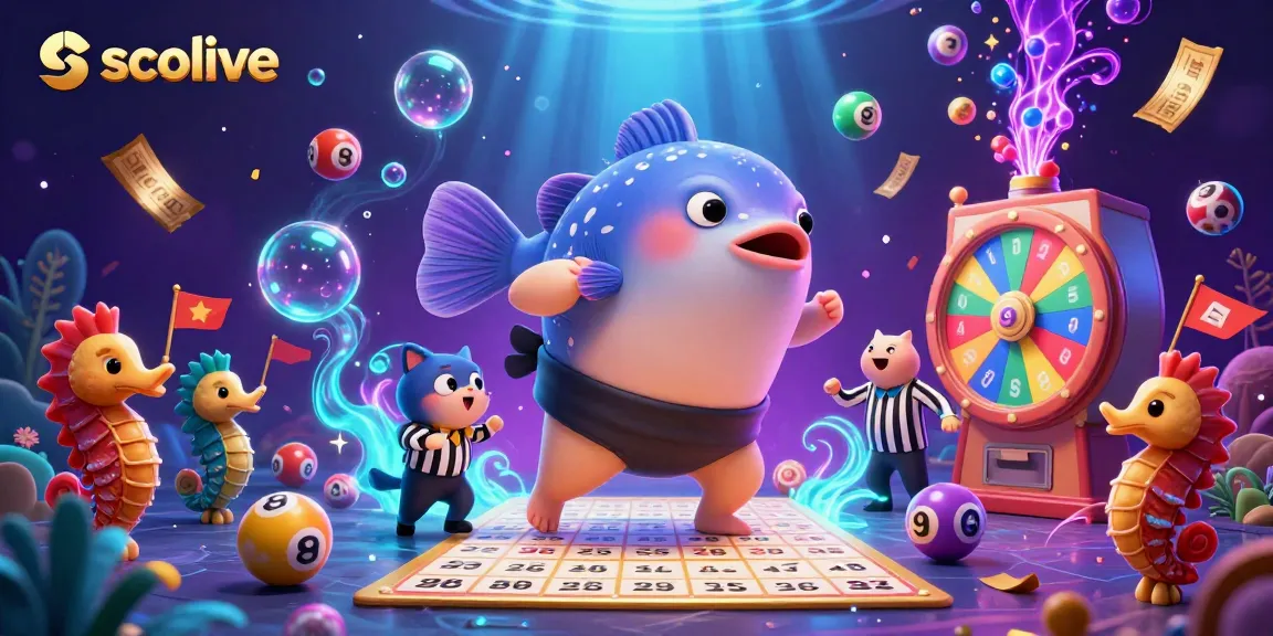 Socolive offers an exciting underwater gambling experience with dynamic lottery elements and vibrant characters.