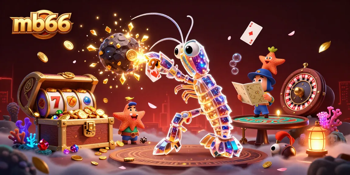 Engage in thrilling gameplay with mb66, featuring vibrant symbols, shimmering gems, and dynamic action.