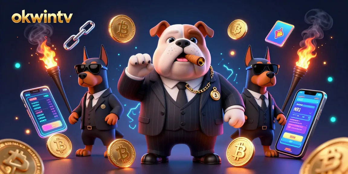 Engage with okwintv's immersive casino experience featuring mafia elements and crypto themes.