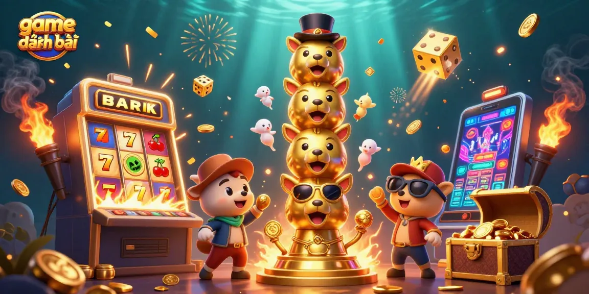 Engage with game đánh bài through vibrant scenes of casino excitement and immersive gaming elements.