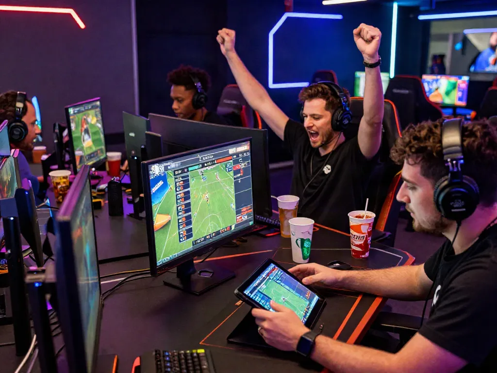 Players engaged in m88.com login alternatif, showcasing excitement and competitive spirit in an online gaming session.