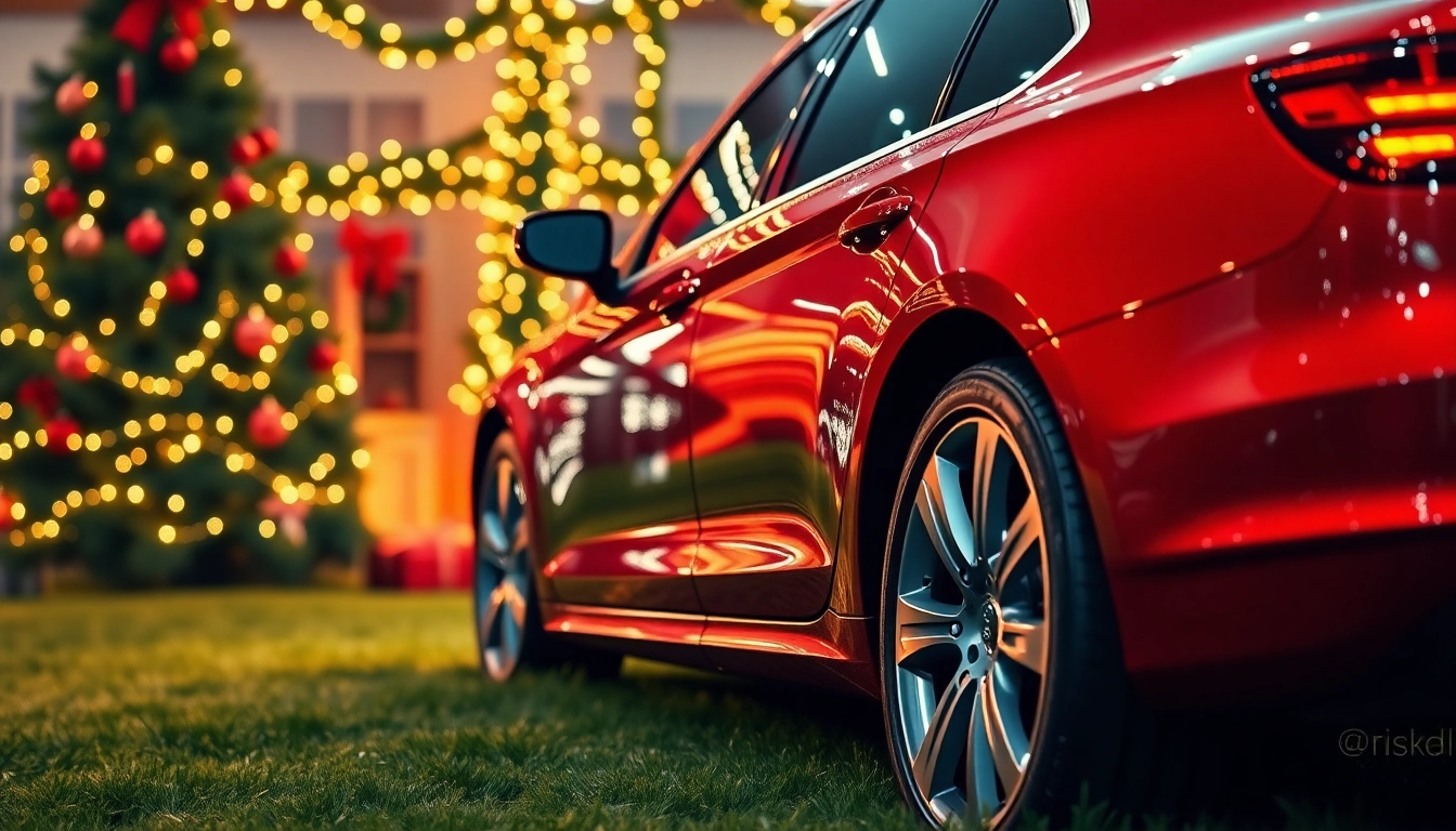 Give the perfect Christmas car detailing gift that brings joy and shine to your loved one's vehicle.