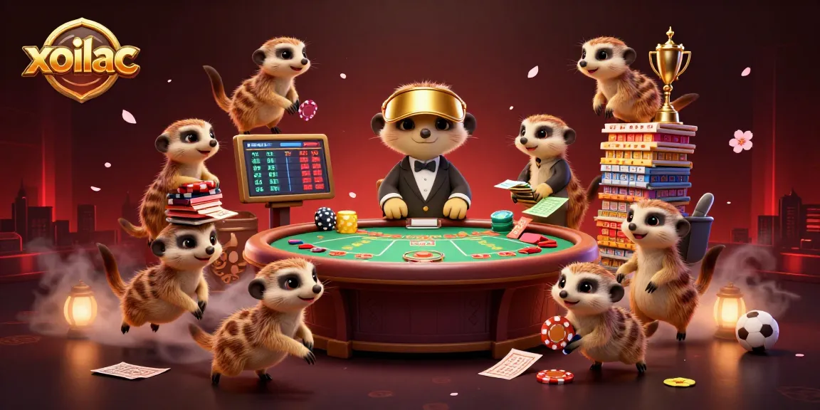 Xoilac offers thrilling sports betting experiences with dynamic meerkats managing odds and excitement.