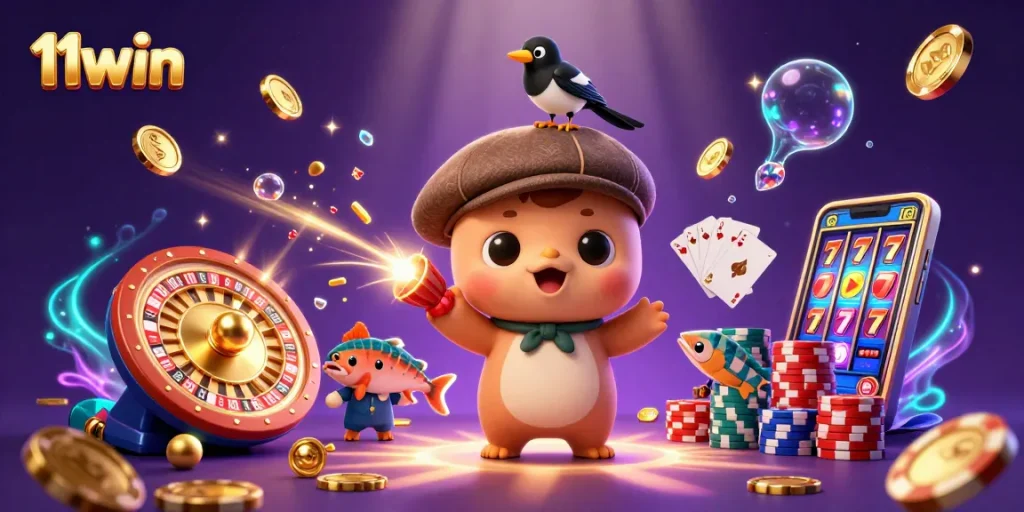 Win with 11win and join the playful casino adventure with Nessie and friends.