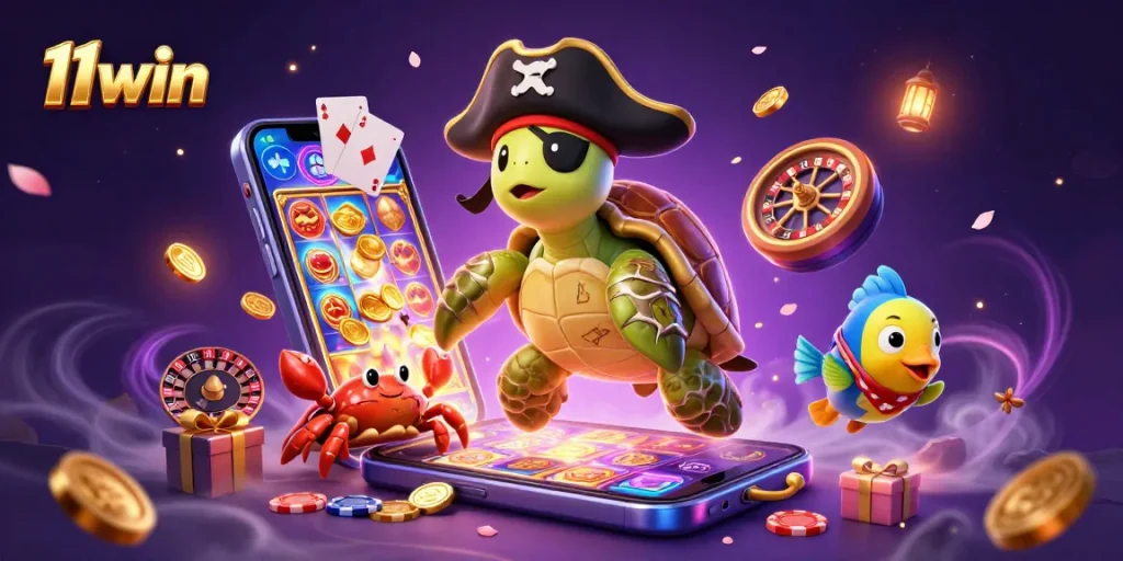 Play thrilling slot games with 11win alongside fantastic creatures and rich rewards.